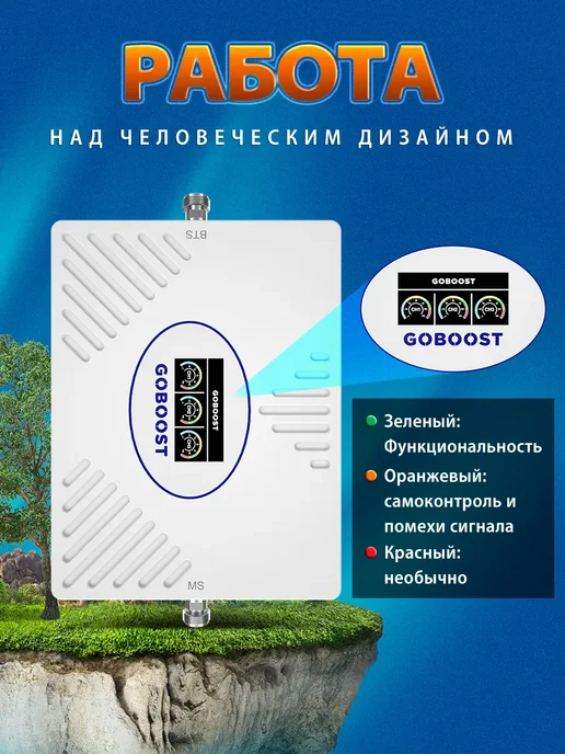 goboost Усилитель сигнала сотовой связи для мтс, мегафон, билайн, т2, белый, фото 5