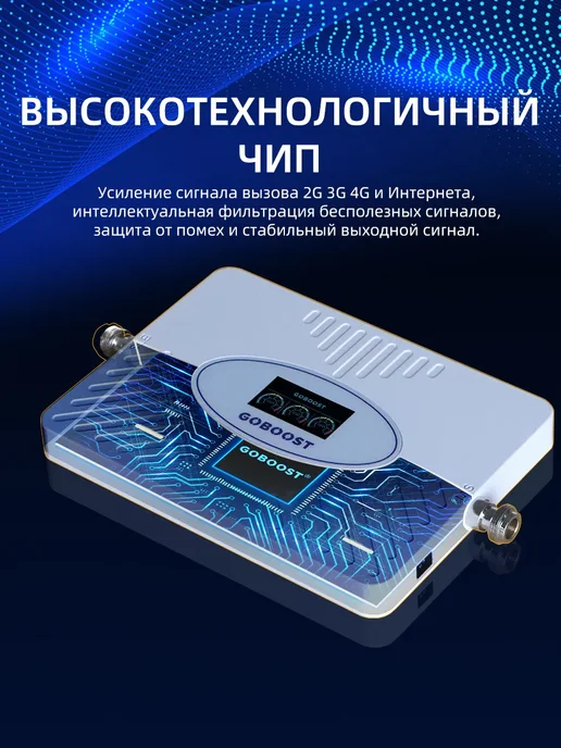 goboost Усилитель сигнала сотовой связи для мтс, мегафон, билайн, т2, белый, фото 8