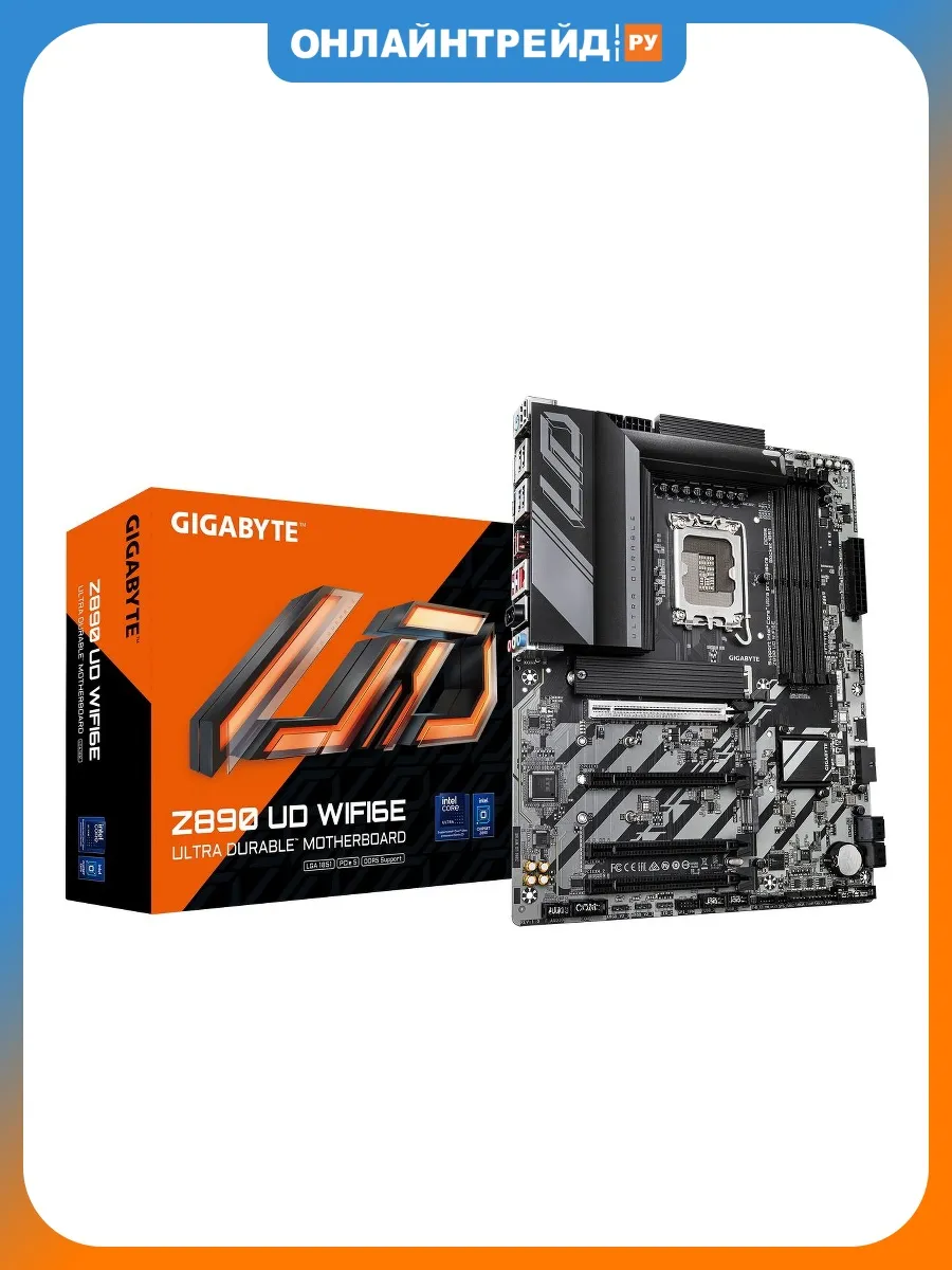 Gigabyte Материнская плата Z890 UD WIFI6E (LGA1851, ATX)