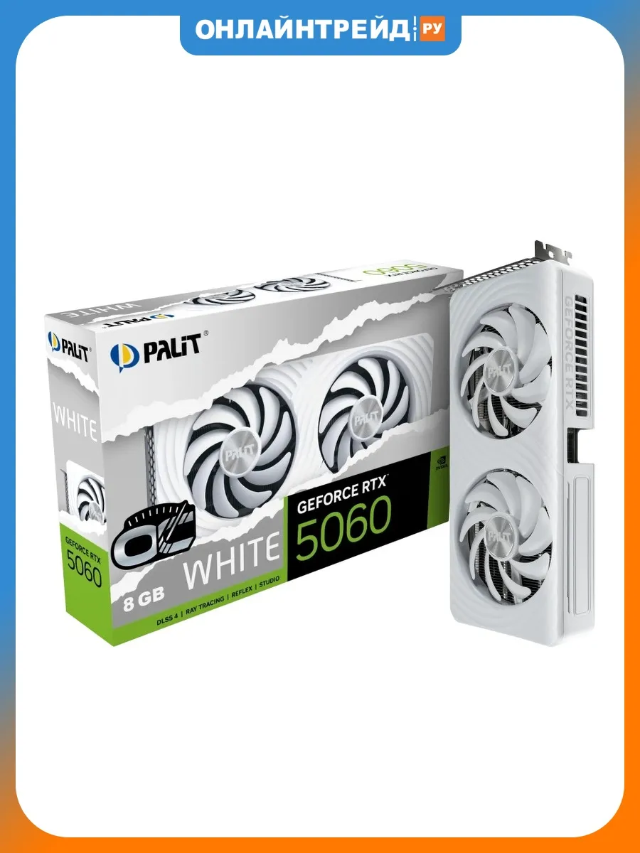 Видеокарта GeForce RTX 5060 WHITE OC 8G
