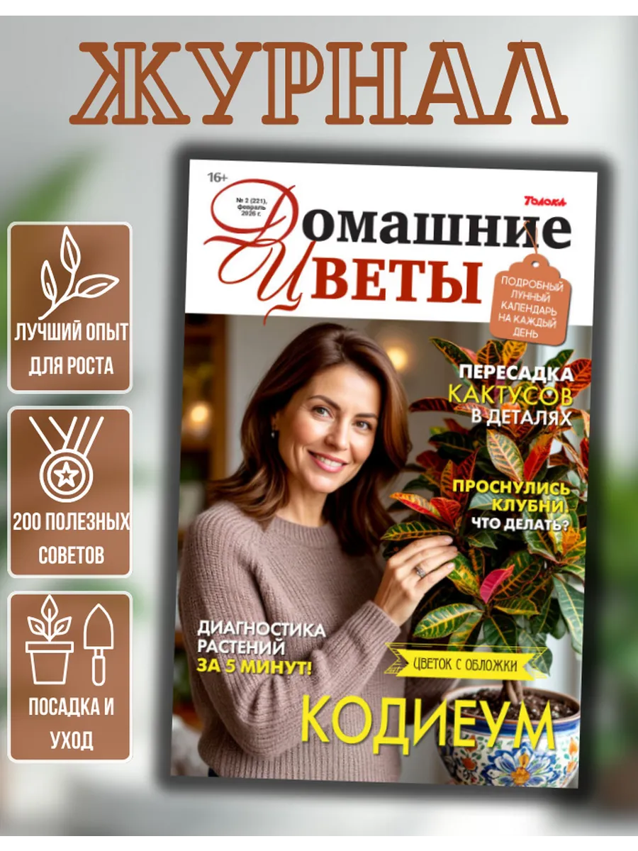 Домашние цветы№2/26. Кодиеум