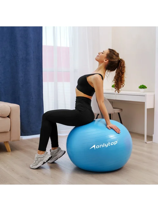 onlytop Фитбол, голубой, фото 5