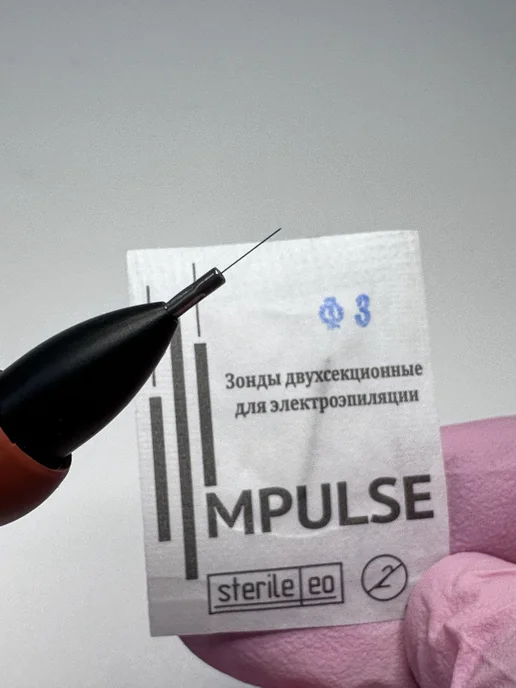 Impulse Иглы Импульс для электроэпиляции F4 -10 шт, 10 шт, фото 2