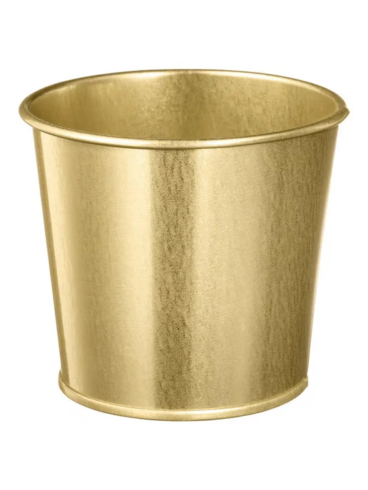 IKEA Кашпо - DAIDAI, из стали, 9 см, цвет золотой, 1 шт, 1 шт, фото 2