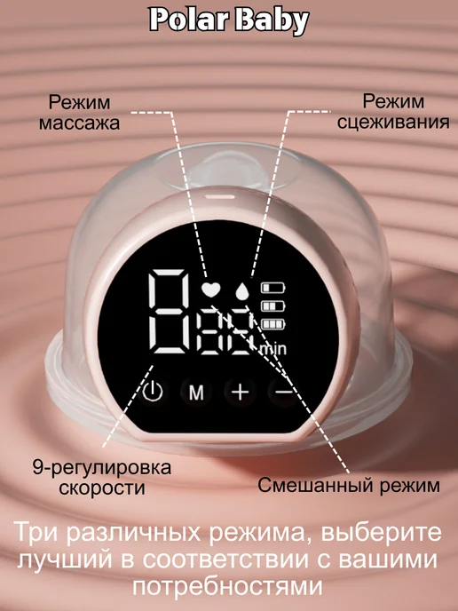 Polar Baby Молокоотсос электрический беспроводной, вариант, фото 3