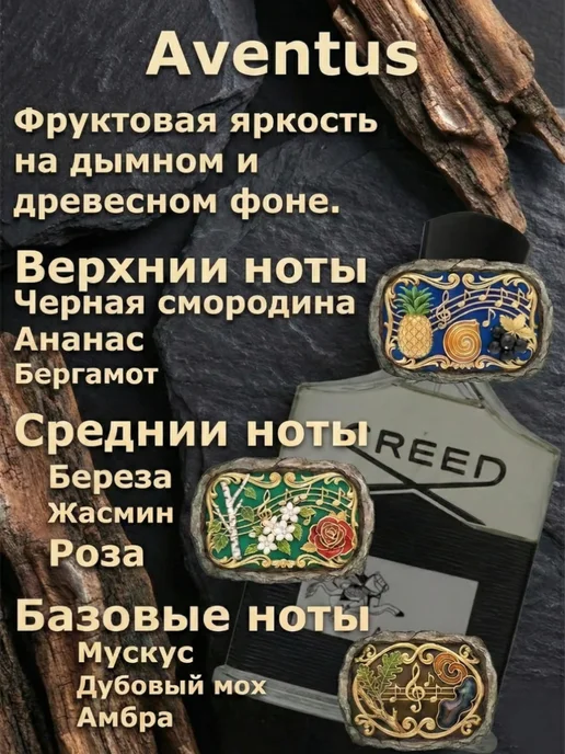 Духи мужские масляные стойкие набор, вариант, фото 2
