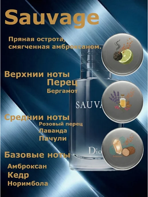 Духи мужские масляные стойкие набор, вариант, фото 4