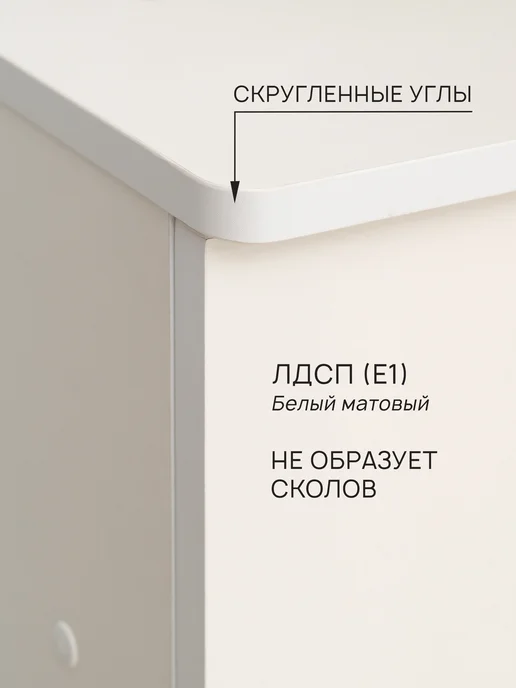 Бельмарко ТВ Тумба Momal с 2-мя дверцами и 2-мя полками, белый, в упаковке 14 кг, фото 3