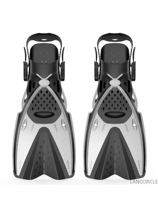 Ласты LANCCIRCLE Для плавания Размер 42-47 RU ML XL, 42-47