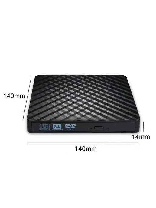 USB 3 0 Портативный Ультра тонкий внешний CD-RW DVD-плеер, вариант, фото 4