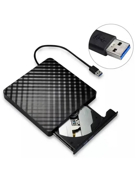 USB 3 0 Портативный Ультра тонкий внешний CD-RW DVD-плеер, вариант, фото 5
