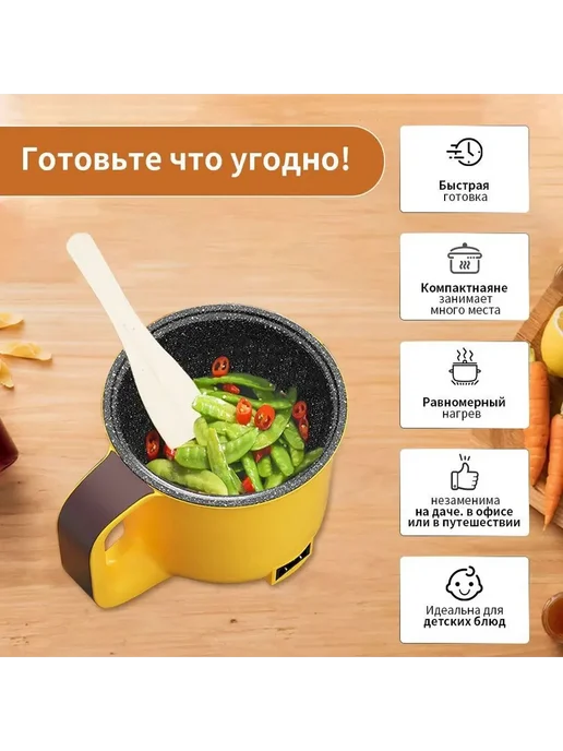 Рисоварка ZUCO 24916 механическое управление зеленая, зеленый, фото 6