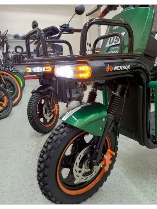 KUGOO Электровелосипед Wenbox U5 1500W, 60V 30Ah, большой АКБ, 1500 Вт, фото 3
