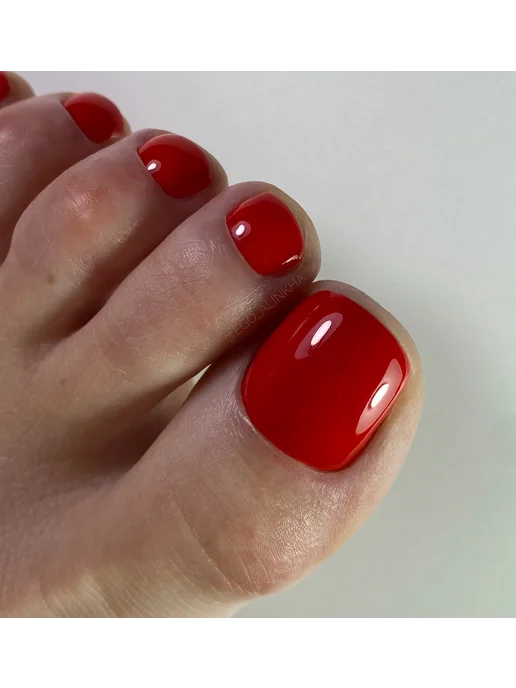 Monami Professional Однофазный гель-лак красный, красный, фото 4