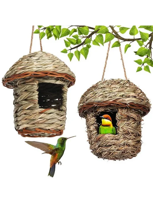 Скворечник 14х8х15см Коричневый, 14x8x15 см, фото 2