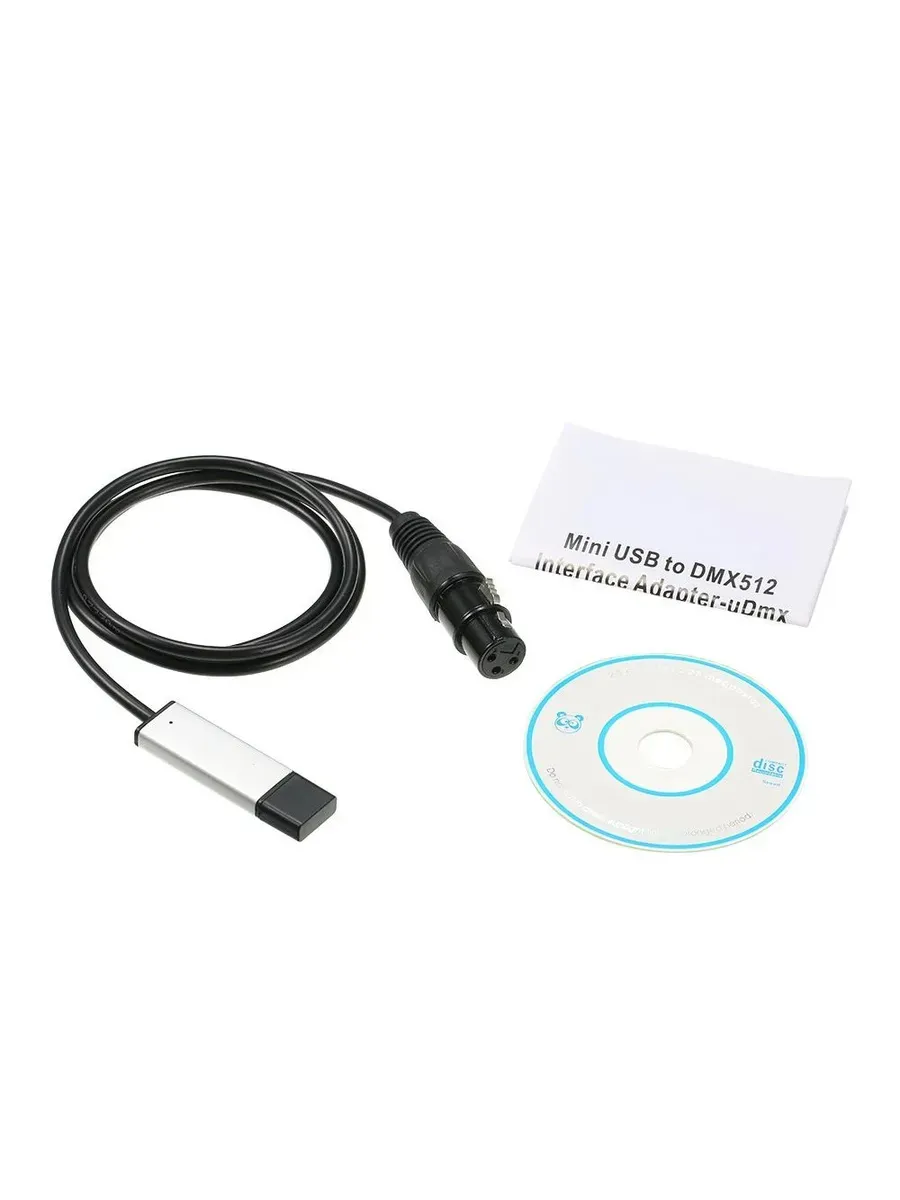 Контроллер DMX USB-DMX512 сценического освещения