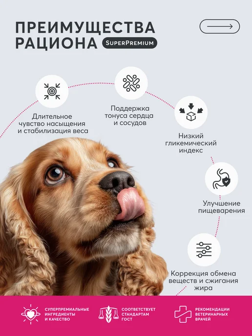 Сухой корм LAPICO Pro Obesety для собак, 10,152 кг, фото 2