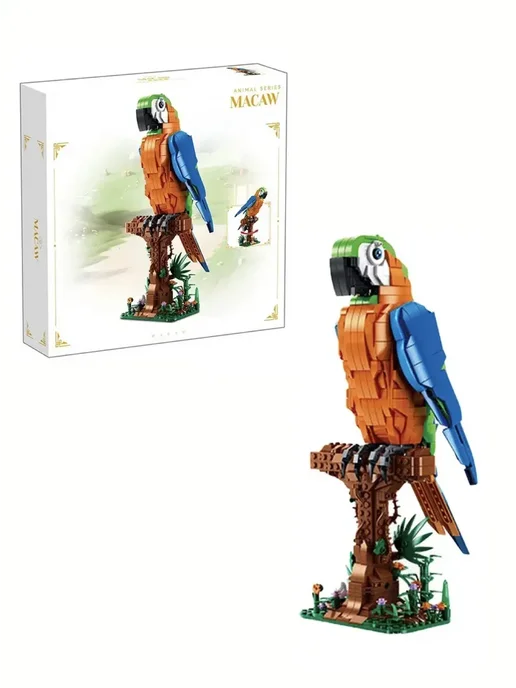 LEGO Конструктор Попугай ара 1138 деталей, вариант