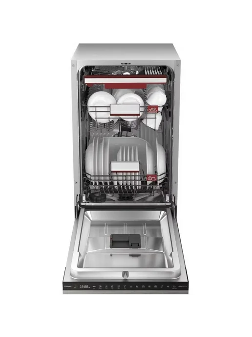 Встраиваемая посудомоечная машина Toshiba DW-10B3(B)-RU, серый, фото 6