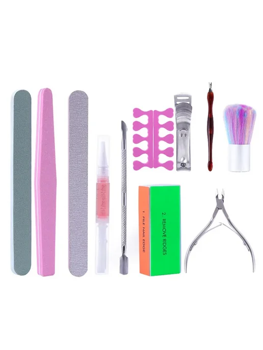 Набор пилочек для ногтей с триммером cuticle pusher Sku-1, вариант, фото 4