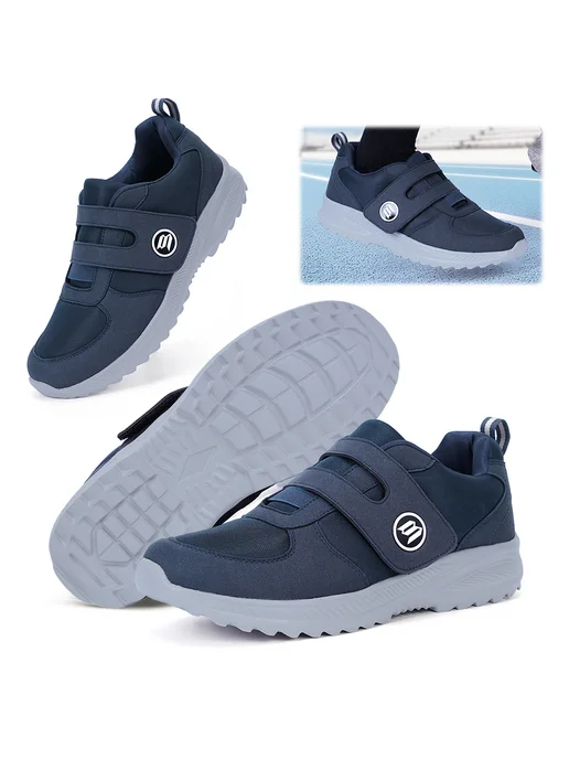 Диабетические тапки на slip-on, ортопедические, антискольжен, синий, фото 3