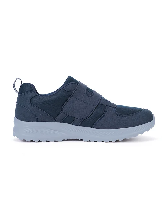 Диабетические тапки на slip-on, ортопедические, антискольжен, синий, фото 7