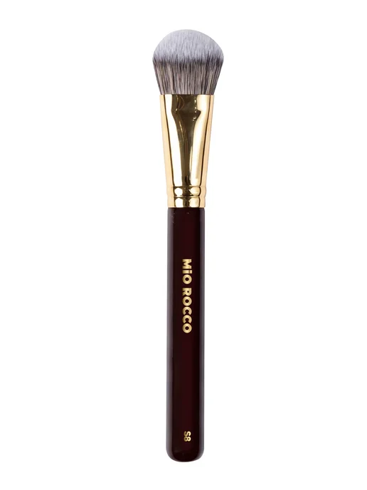 MiO ROCCO Кисть для макияжа, для тональной основы S8 Havana Gold, золотой, фото 5
