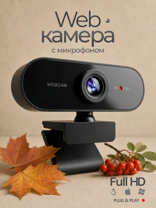 СтримСтарт Web-камера для компьютера с микрофоном, вариант