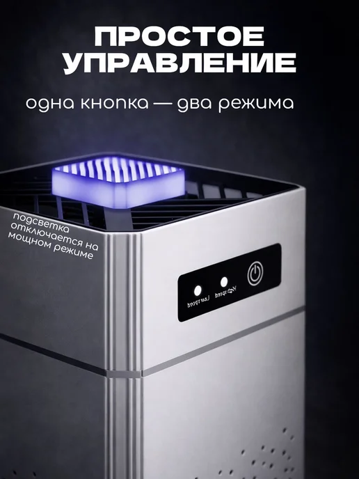 Очиститель воздуха для дома с ионизацией, белый, фото 7