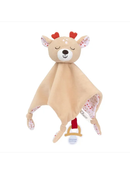 CHICCO Игрушка для новорожденного комфортер для сна Олененок, вариант, фото 4