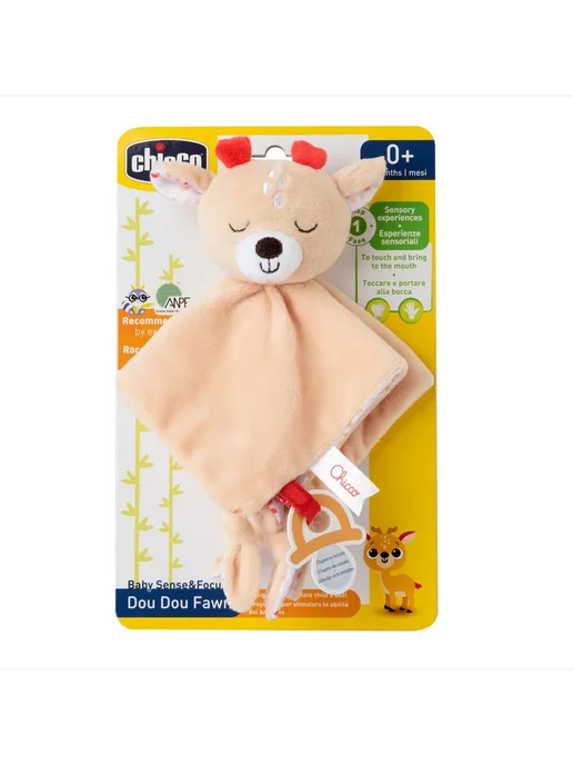 CHICCO Игрушка для новорожденного комфортер для сна Олененок, вариант, фото 5