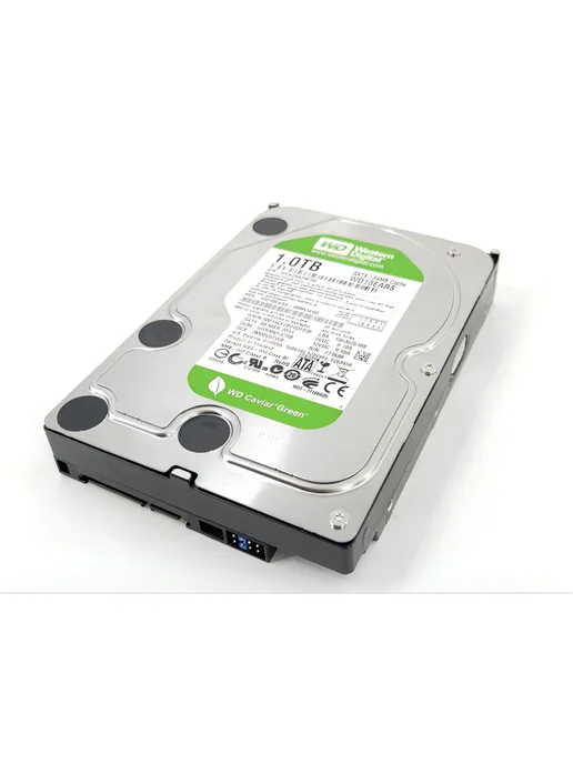 Жесткий диск 1 ТБ Western Digital Blue SATA 3.5, 1 ТБ, в упаковке 700 г, фото 2