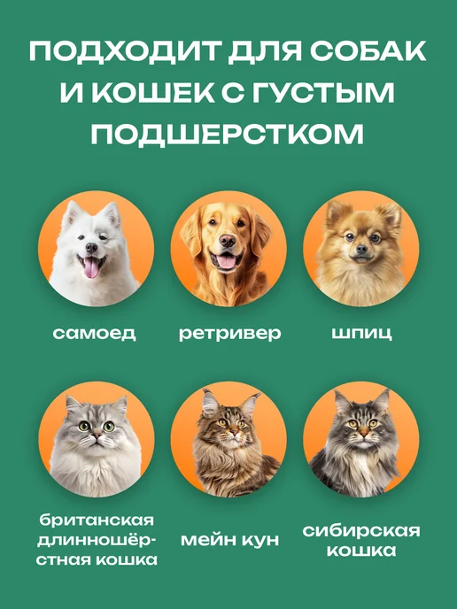PETPOWER Шампунь экспресс линька для длинношерстных собак и кошек, 500 мл, фото 6