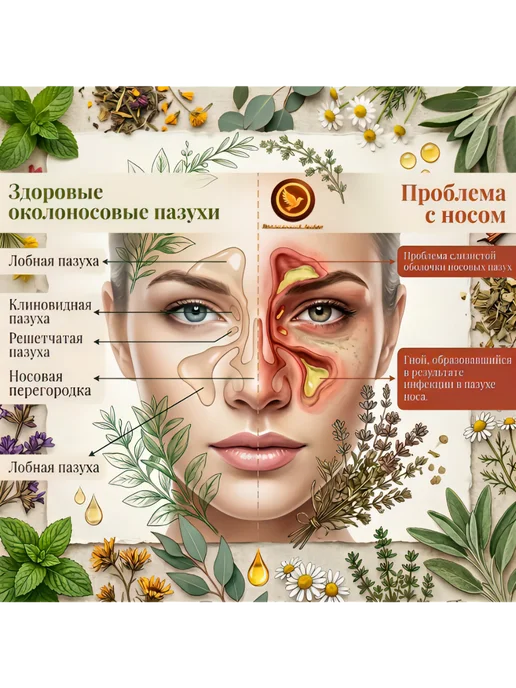 SUMIFUN Спрей для носа от насморка, храпа и болезней, вариант, фото 4