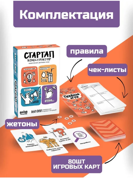 Top Shop 'Стартап' разваивающая настольная игра, вариант, фото 3