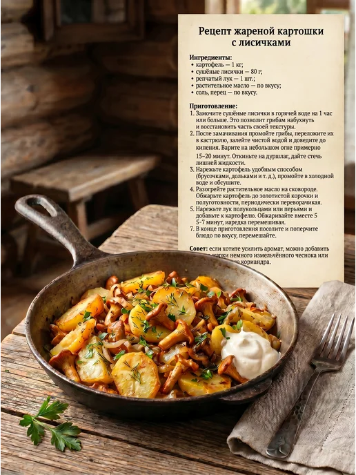 Лесная фея Грибы белые сушеные 50г, 150 г, фото 3