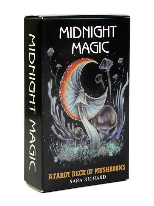 Ромашка Карты Таро Полуночная Магия MIDNIGHT MAGIC TAROT, черный