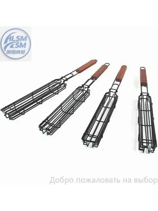 Решетка-гриль из нерж. стали, 27х5 см WA-0411, 27x5 см