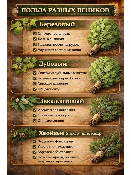 Березовые веники для бани 2шт, 2 шт, фото 3