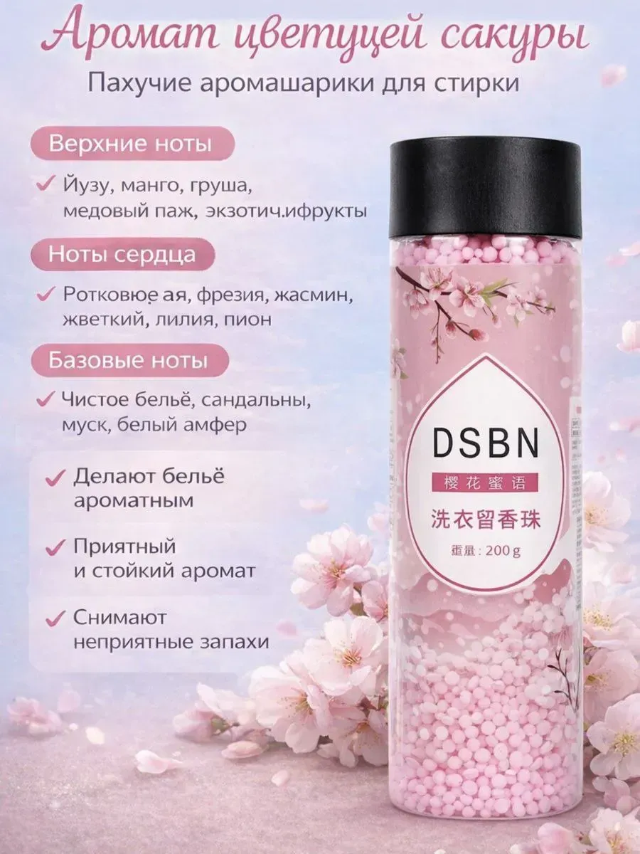 Кондиционер для белья парфюмированный в гранулах