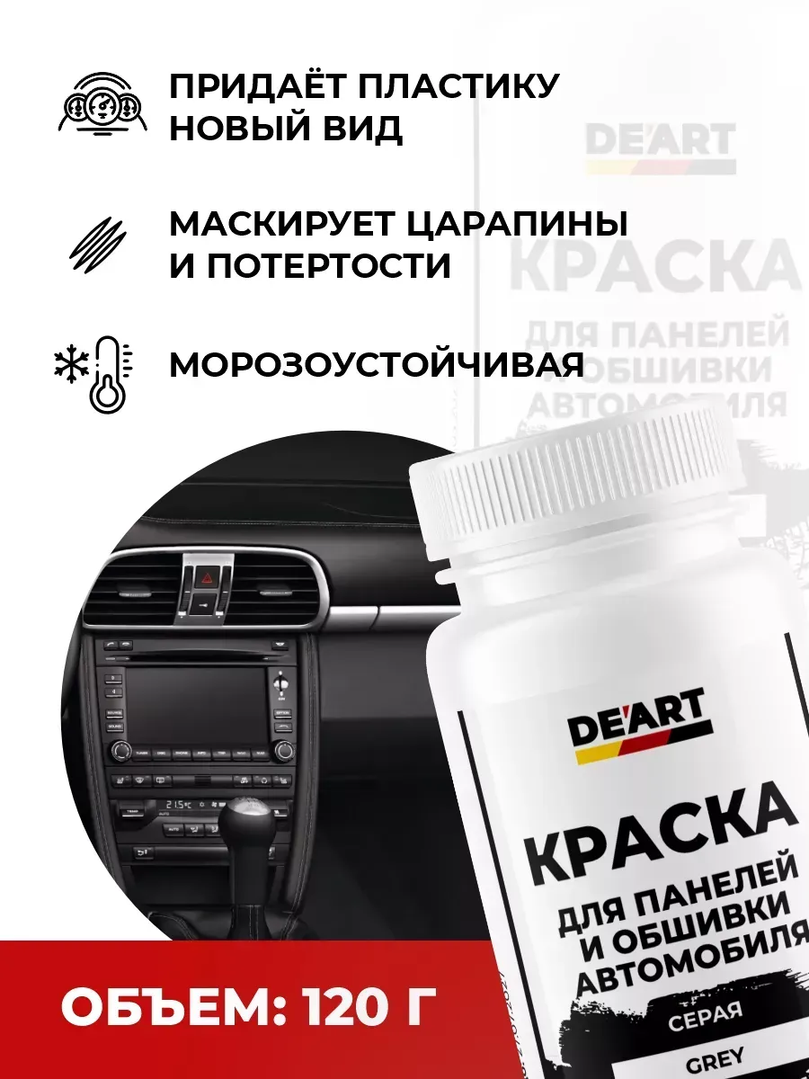 Краска для панелей и обшивки автомобиля фото 2