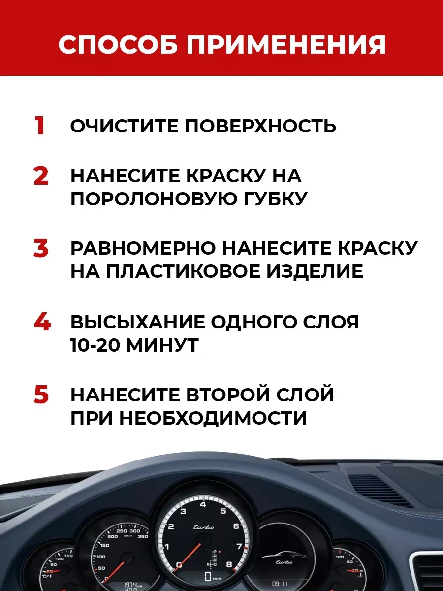 Краска для панелей и обшивки автомобиля фото 4