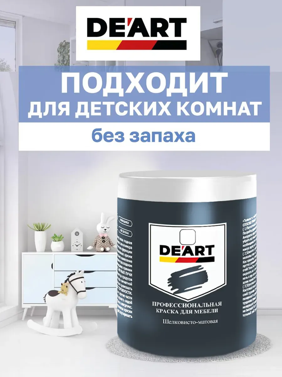 Краска для мебели и декора темно-синий фото 4