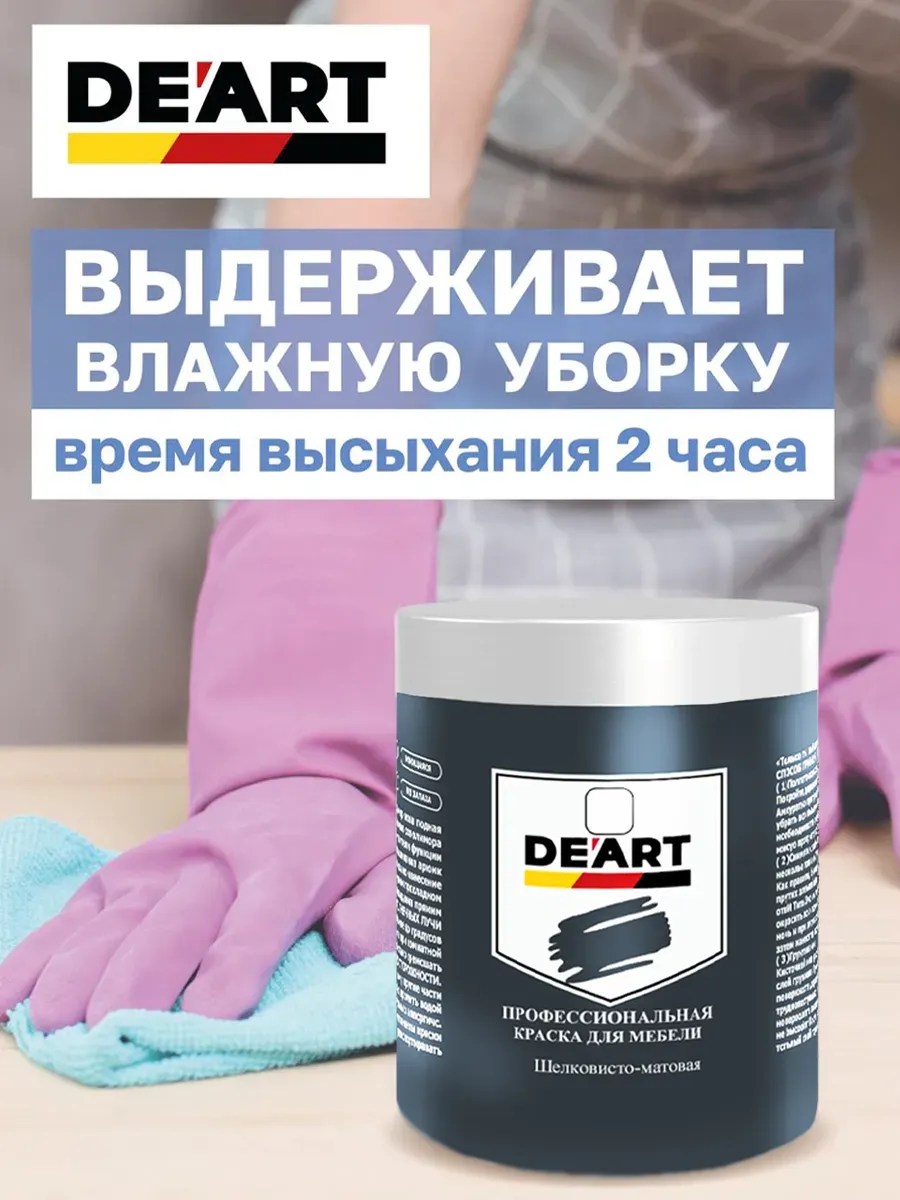 Краска для мебели и декора темно-синий фото 5