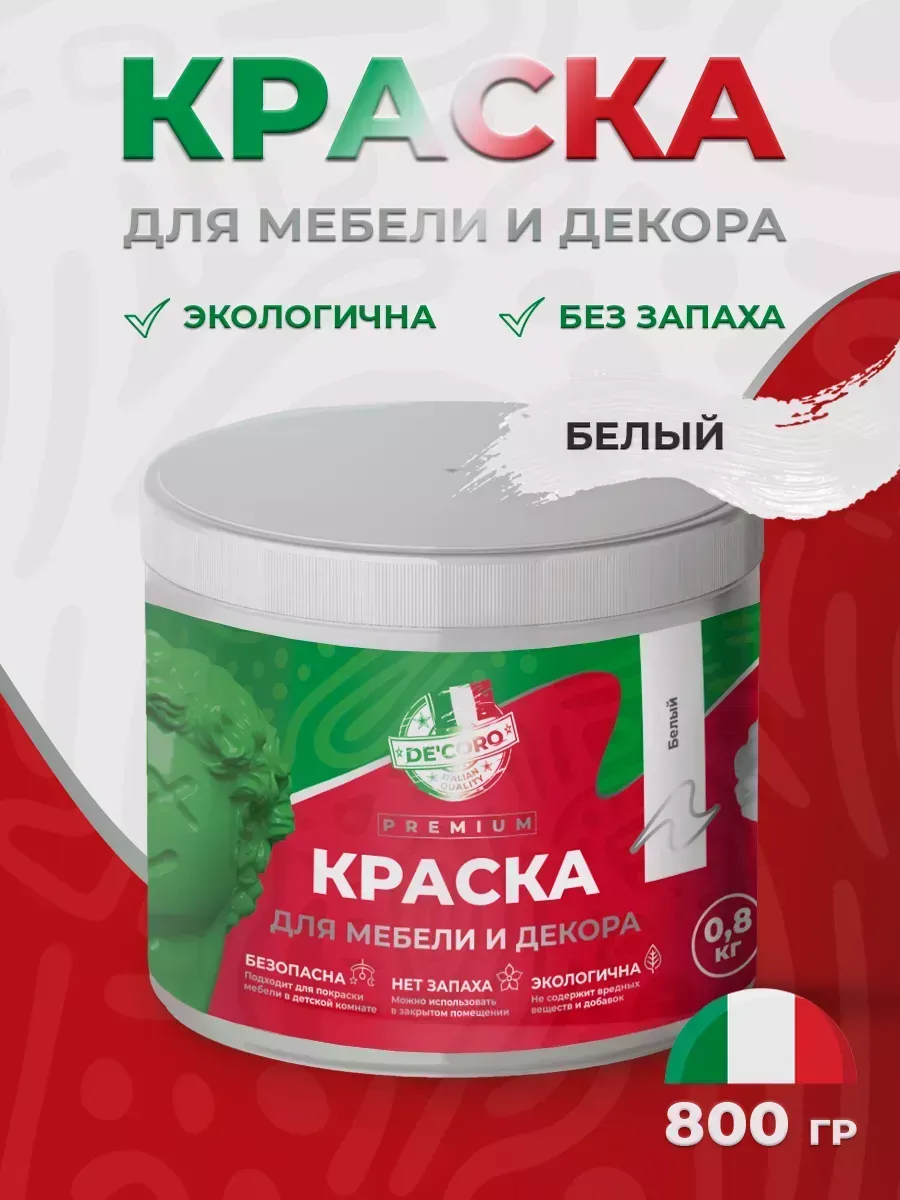 Краска для мебели и декора, матовая