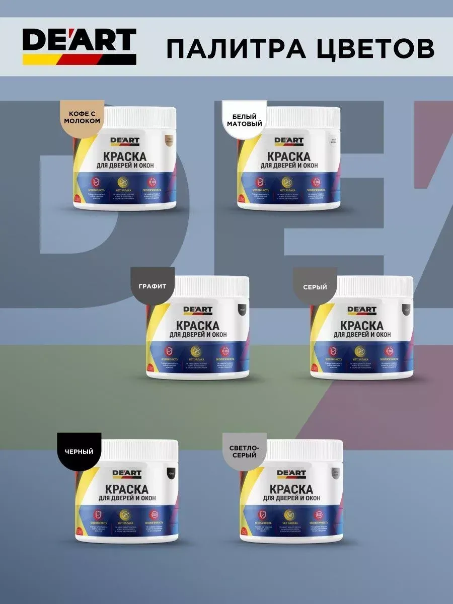 Краска для дверей и окон меловая фото 4