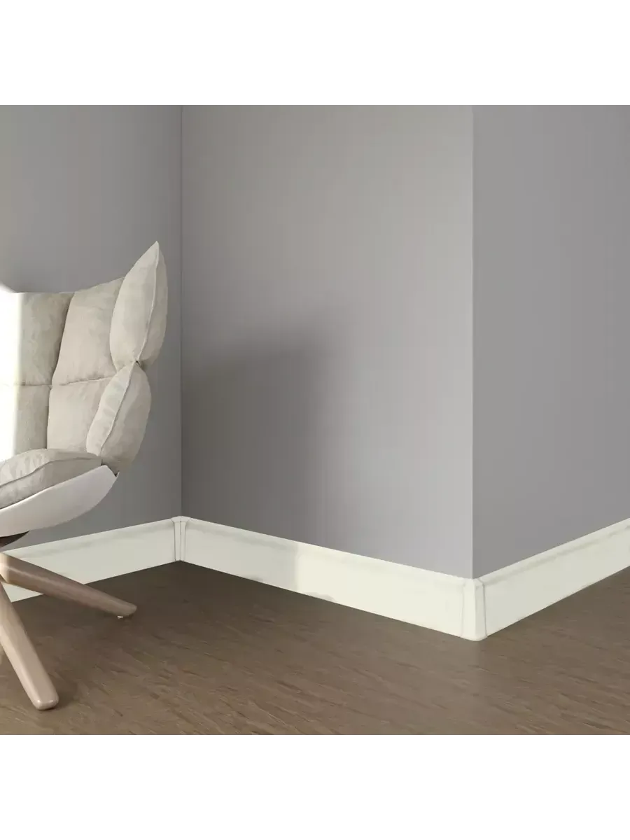 Краска для плинтуса,белая матовая фото 6