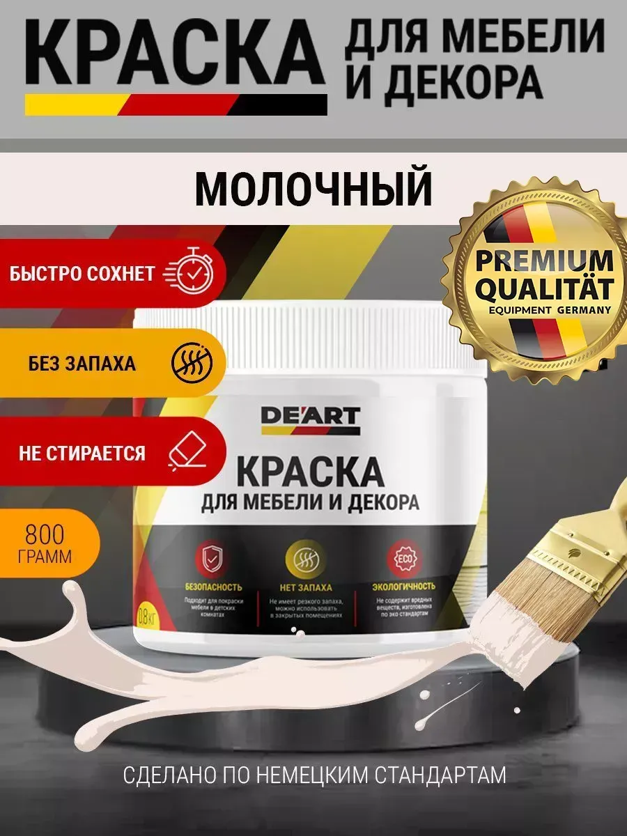 Акриловая краска для мебели из дерева