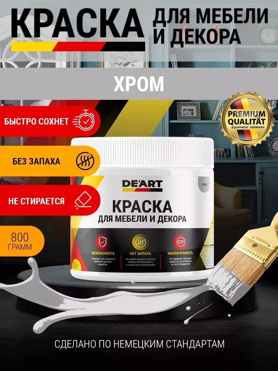 Акриловая краска для мебели из дерева