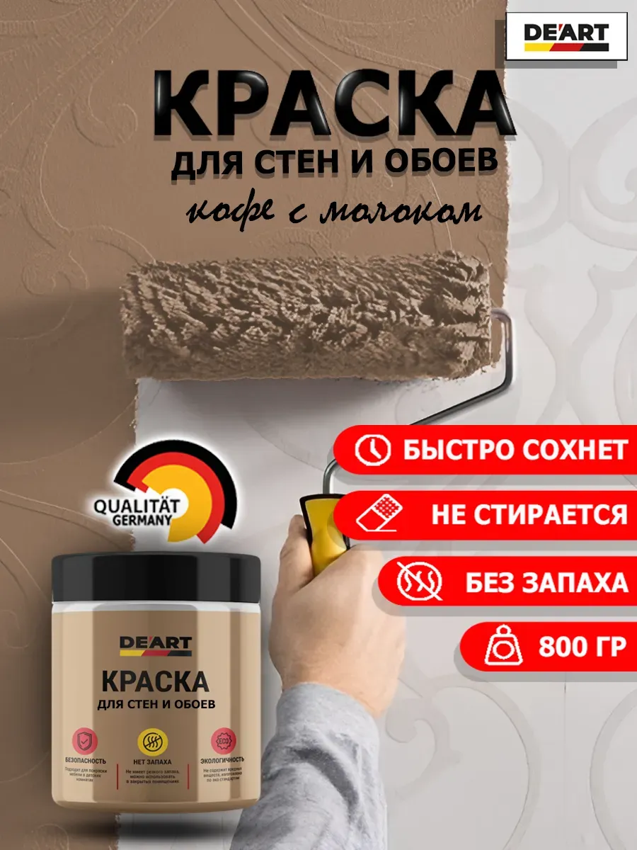 Краска для стен и обоев